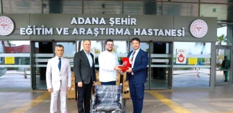 Adana Şehir Eğitim ve Araştırma Hastanesi'ne 100 tekerlekli sandalye bağışı yapıldı