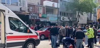 Bandırma'da motosiklet kazası: Kadın yaralandı