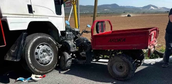 Manisa'da ATV ile kamyon çarpıştı: 1 kişi hayatını kaybetti