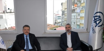 Trabzon Büyükşehir Belediye Başkanı Ahmet Metin Genç, AA Trabzon Bölge Müdürlüğü'nü ziyaret etti