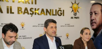 AK Parti Antalya İl Başkanlığı Bayramlaşma Programı Düzenledi