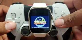 Apple Watch Ultra ile Game Boy Advance oyunları oynandı