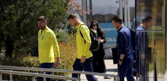 Fenerbahçe, Olympiakos maçı için Yunanistan'a gitti