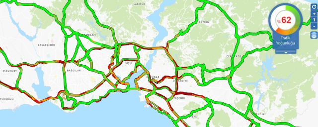 İSTANBUL BOŞALDI MI? Ramazan Bayramı'nın ilk günü İstanbul'da trafik yoğunluğu yüzde kaç? İstanbul son dakika trafik yoğunluğu haritası!