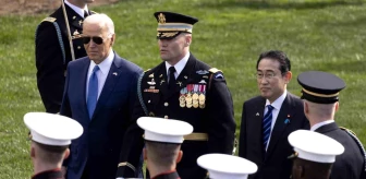 ABD Başkanı Joe Biden ile Japonya Başbakanı Fumio Kishida Beyaz Saray'da buluştu