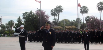 Mersin'de Türk Polis Teşkilatının 179. kuruluş yıl dönümü törenle kutlandı