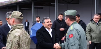 Şırnak Valisi Cevdet Atay, güvenlik güçlerini ziyaret etti