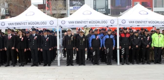 Van'da Türk Polis Teşkilatı'nın 179. kuruluş yılı törenle kutlandı