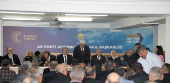 AK Parti Afyonkarahisar İl Başkanlığı Bayramlaşma Programı Düzenledi