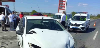 Lüleburgaz'da Trafik Kazası: 2 Yaralı