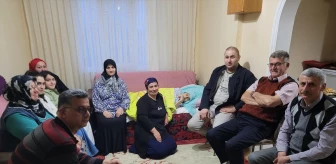 97 yaşındaki Esma Şahin bayramda ziyaret edildi