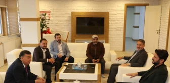 AK Parti Ankara Milletvekili Kurtcan Çelebi, Havza Belediyesini ziyaret etti