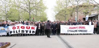 Ankara Filistin Dayanışma Platformu İsrail'i Protesto Etti