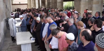 Edirne'de Gazze'de hayatını kaybedenler için gıyabi cenaze namazı kılındı