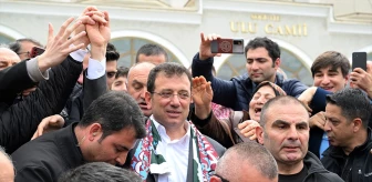 İmamoğlu Trabzon'da vatandaşlarla bayramlaştı
