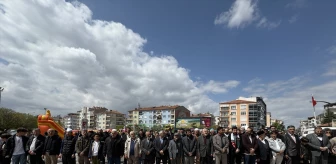 Konya'da Kudüs ve Gazze için gıyabi cenaze namazı ve bayramlaşma töreni düzenlendi