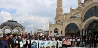 Mardin'de İsrail'in Gazze'ye saldırılarına tepki