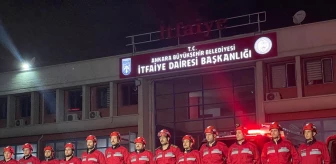 Ankara İtfaiyesi Antalya'daki Teleferik Kazasında Mahsur Kalanları Kurtarmak İçin Yola Çıktı