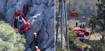 Antalya'da teleferik kazası! Mahsur kalan 155 kişi kurtarıldı, 13 kişi için tahliye çalışması sürüyor