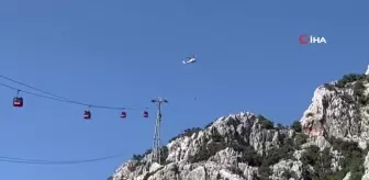Antalya'daki teleferik kazasında mahsur kalanların tahliyesi devam ediyor