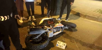 Zonguldak'ın Ereğli ilçesinde motosiklet kazası: 2 yaralı