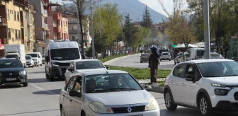 Yeni Konya-Antalya kara yolunda trafik yoğunluğu