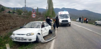 Çorum'un Laçin ilçesinde trafik kazası: 8 yaralı
