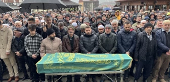 Rize'nin Güneysu ilçesinde trafik kazasında hayatını kaybeden Yasin Keleşoğlu toprağa verildi