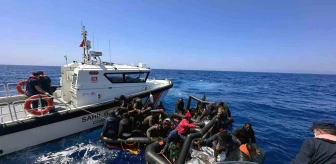 Yunanistan Sahil Güvenlik Unsurları Tarafından Geri İtildiler
