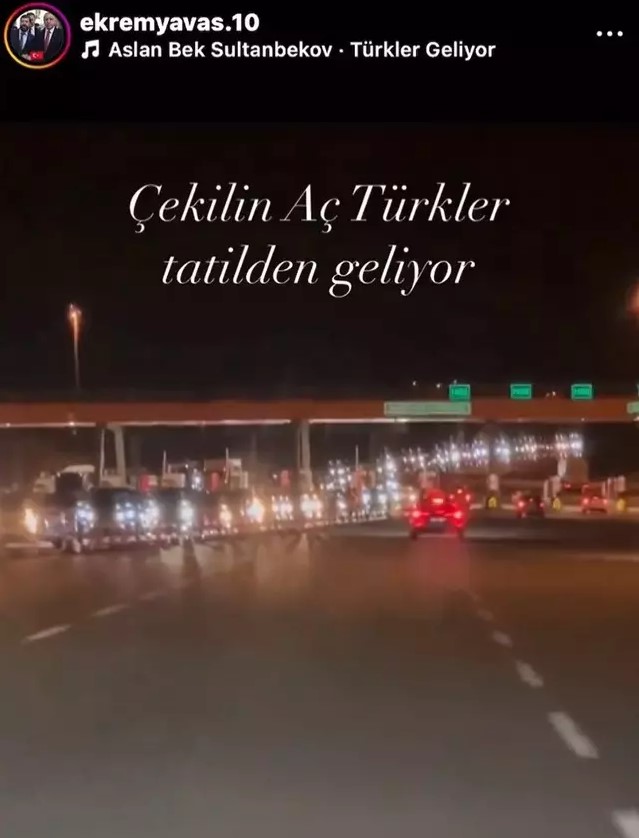 AK Partili eski Belediye Başkanı Ekrem Yavaş'tan tepki çeken paylaşım: Çekilin aç Türkler tatilden dönüyor