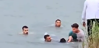 Cizre'de Nehre Atlayan Kız Çocuğu Vatandaşlar Tarafından Kurtarıldı