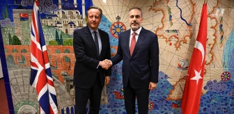 Dışişleri Bakanı Hakan Fidan, İran'ın İsrail'e hava saldırısının ardından Birleşik Krallık Dışişleri Bakanı David Cameron ile görüştü