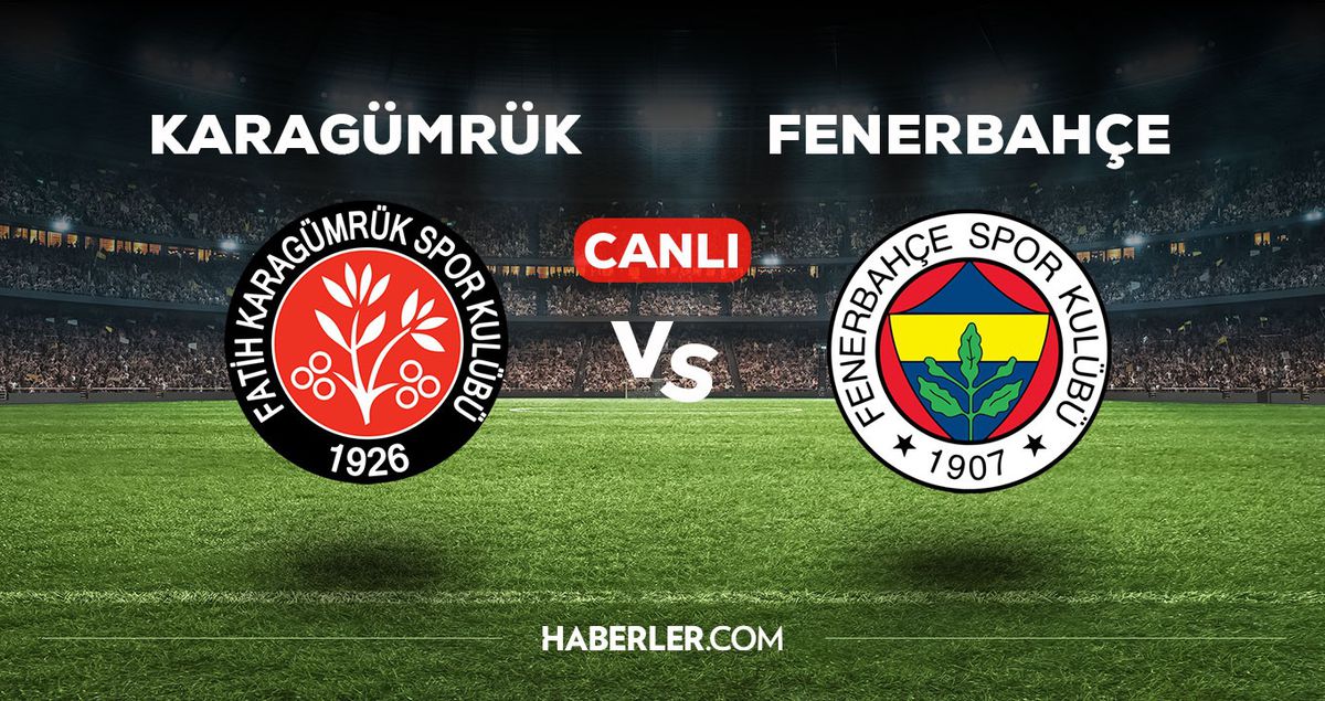 Karagümrük Fenerbahçe maçı CANLI izle! 14 Nisan Karagümrük FB maçı canlı yayın nereden ve nasıl izlenir?