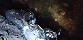 Bolu'da panelvan ile motosiklet çarpıştı: 2 yaralı