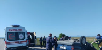Manyas'ta Otomobil Kazası: 4 Kişi Yaralandı