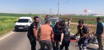 Çorlu'da hafif ticari araç ile motosiklet çarpıştı: 2 yaralı