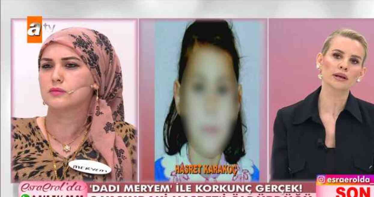 Esra Erol Dadı Meryem kimdir? Dadı Meryem olayı nedir? Esra Erol canlı izle! Esra Erol Dadı Meryem kimdir? Dadı Meryem olayı nedir? Esra Erol canlı izle!