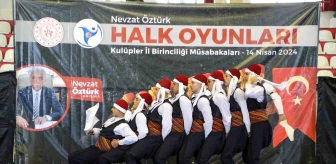 Sivas'ta Halk Oyunları Kulüpler İl Birinciliği Müsabakaları Düzenlendi