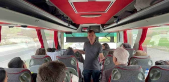Afyonkarahisar'da Sivil Trafik Jandarması Otobüslerde Denetim Yaptı