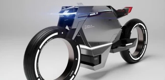 Tesla'nın yeni ürünü: Tesla Model M elektrikli motosiklet konsepti