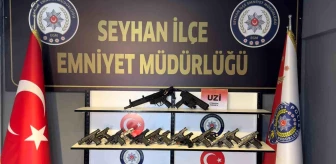 Adana'da Yapılan Uygulamalarda 34 Ruhsatsız Tabanca ve 9 Ruhsatsız Uzun Namlulu Tüfek Ele Geçirildi