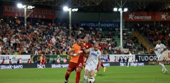 Corendon Alanyaspor'un 7 maçlık yenilmezlik serisi Galatasaray maçıyla sona erdi