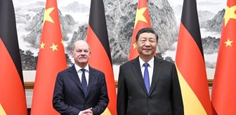Çin Cumhurbaşkanı Xi Jinping, Almanya Başbakanı Olaf Scholz ile Görüştü