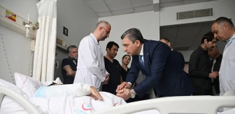 Antalya Valisi Teleferik Kazası Yaralıları Ziyaret Etti
