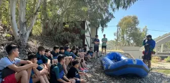 Muğla'da Rafting Kampı Düzenlendi