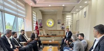 HÜDA PAR Milletvekili Serkan Ramanlı, Belediye Başkanlarını Ziyaret Etti