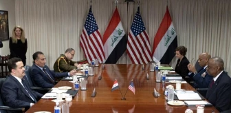 Irak Başbakanı Muhammed Şiya Sudani, ABD Savunma Bakanı Lloyd Austin ile Güvenlik İş Birliğini Konuştu