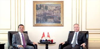 İstanbul Valisi Davut Gül, İBB Başkanı Ekrem İmamoğlu'nu ziyaret etti