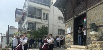 Macar öğrenciler Tekirdağ'da halk oyunları gösterisi sundu