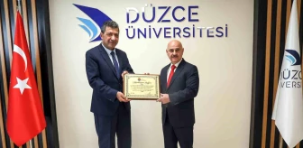 Düzce Üniversitesi Akçakoca Turizm İşletmeciliği ve Otelcilik Yüksekokulu Akreditasyon Belgesi'ni aldı